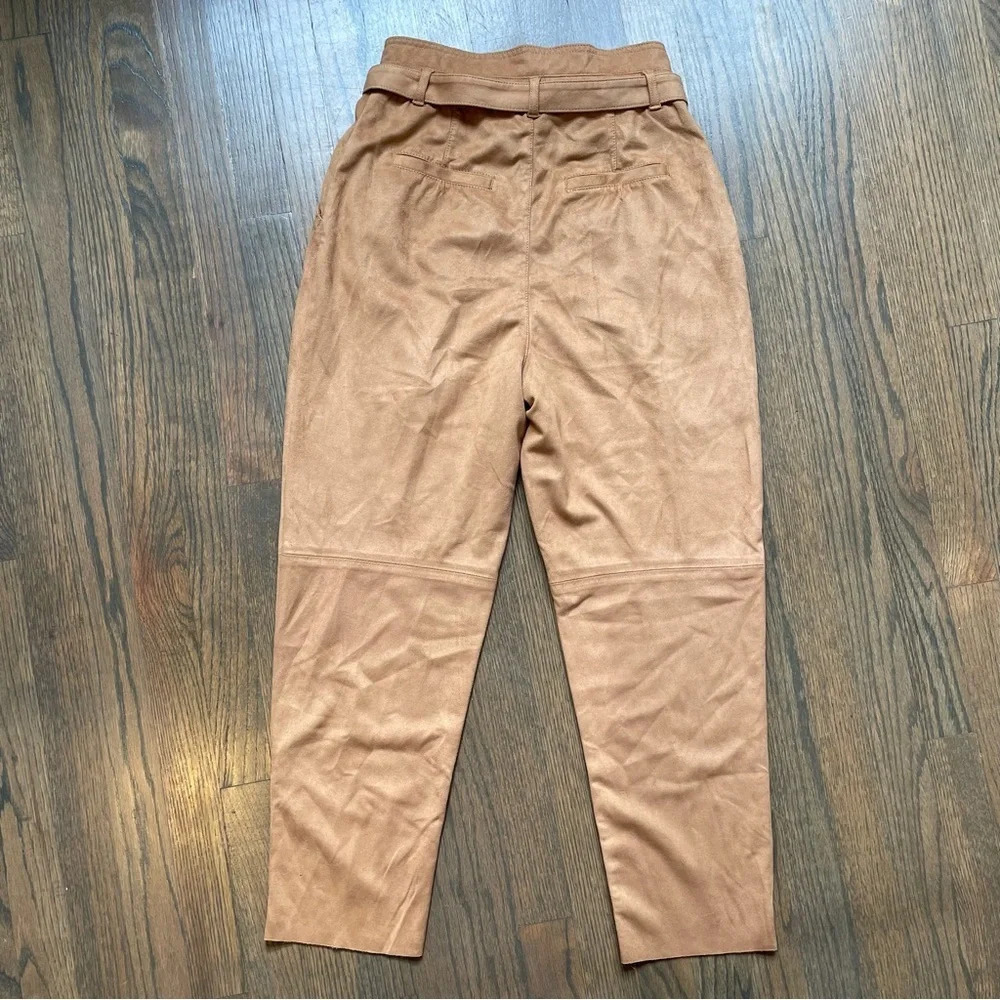 Free People Nightfall Vegan-Suede Pants Camel - Picture 9 of 12